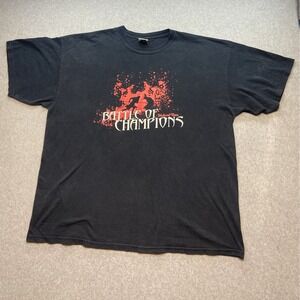 Vintage Men's Medieval Times Battle of Champions Black Size 2XL T-shirt USA Made